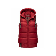 Navahoo KASSIDY gilet con cappuccio da donna, Blood red