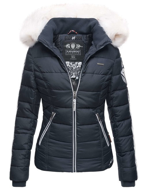 Navahoo Khingaa´s giacca invernale da donna con cappuccio, navy