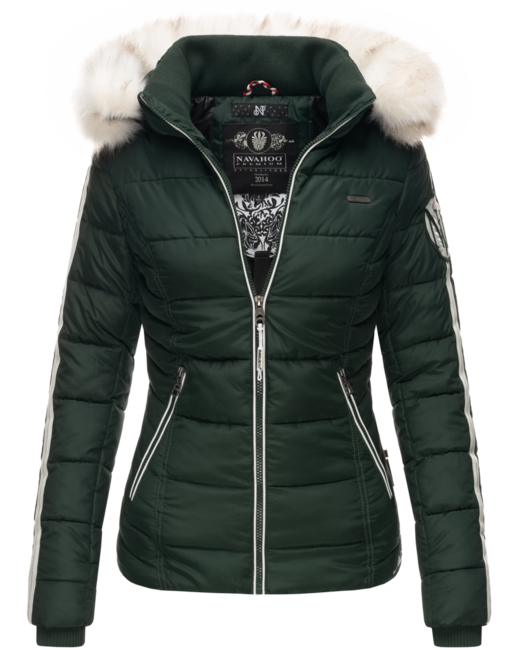 Navahoo Khingaa's giacca invernale da donna con cappuccio, verde