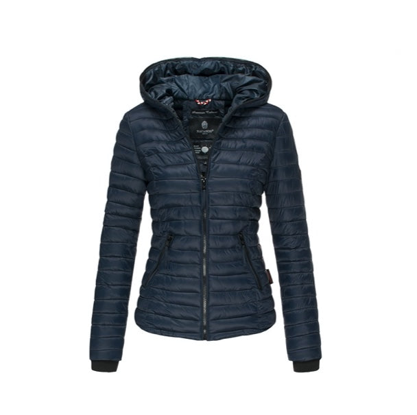 Navahoo Kimuk giacca transitoria da donna con cappuccio, navy
