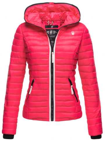 Navahoo Kimuk Princess giacca transitoria da donna con cappuccio, rosa