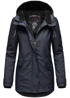 Navahoo LINDRAA giacca impermeabile da donna, Navy