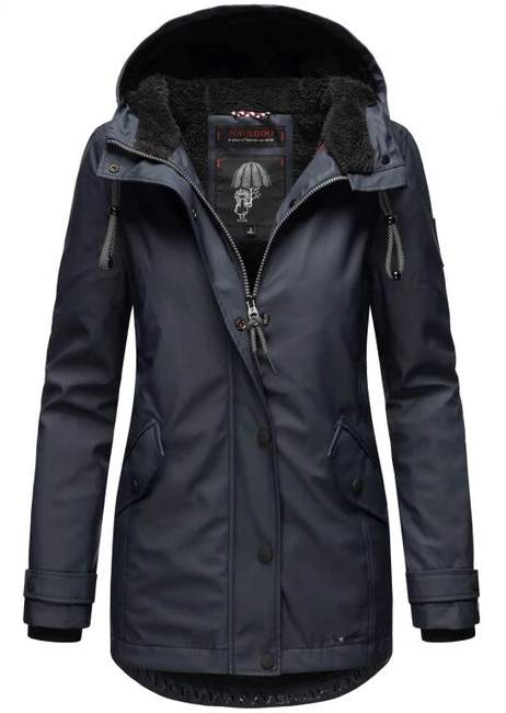Navahoo Lindraa giacca impermeabile da donna, navy