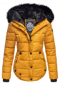 Marikoo LOTUSBLUTE women's winter jacket, yellow