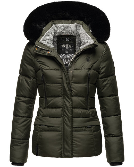Marikoo LOVELEEN giacca invernale da donna, oliva