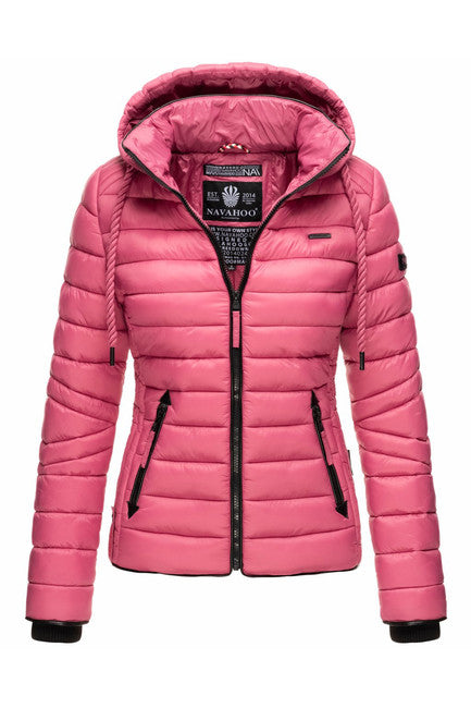 Navahoo Lulana giacca transitoria con cappuccio, berry