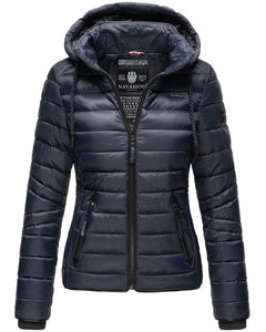 Navahoo Lulana women's transitional jacket with hood, Navy
