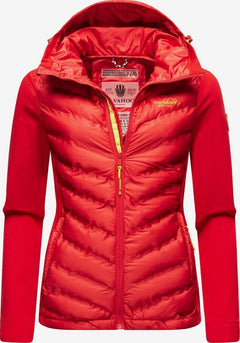 Navahoo NIMM MICH MIT women's outdoor jacket, red