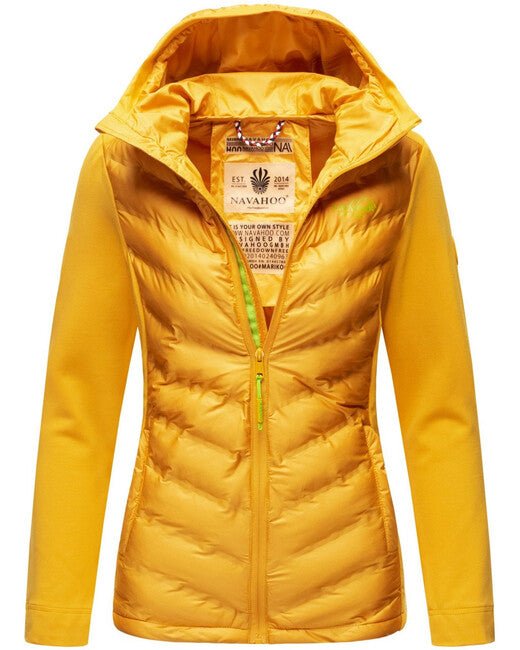 Navahoo NIMM MICH MIT giacca outdoor da donna, gialla