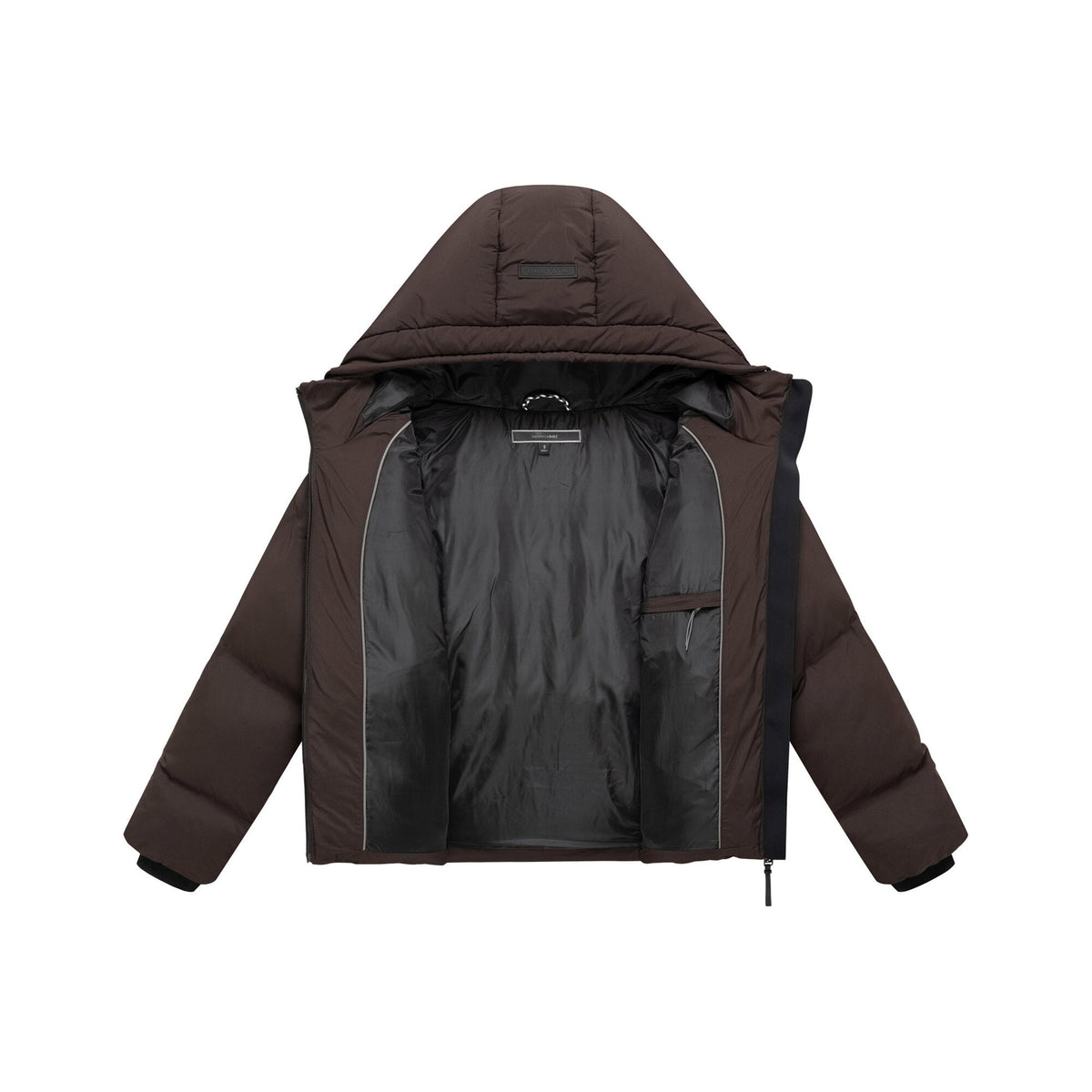 Navahoo Petit-Puffy 14 dámska prešívaná bunda, Choco
