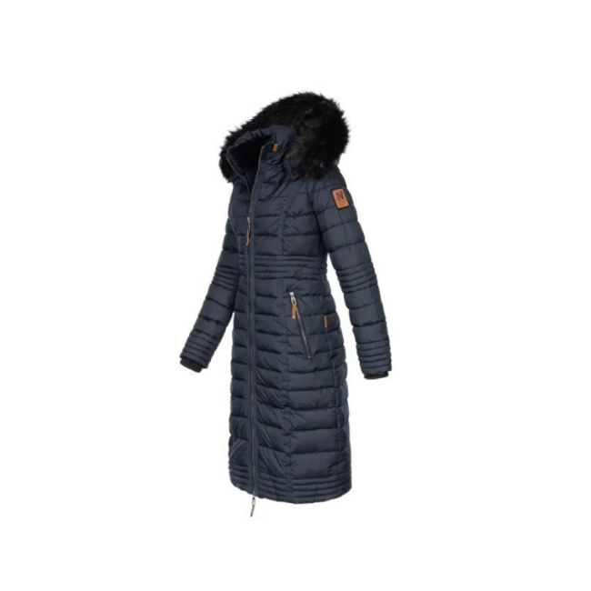 Navahoo Umay cappotto trapuntato da donna, navy