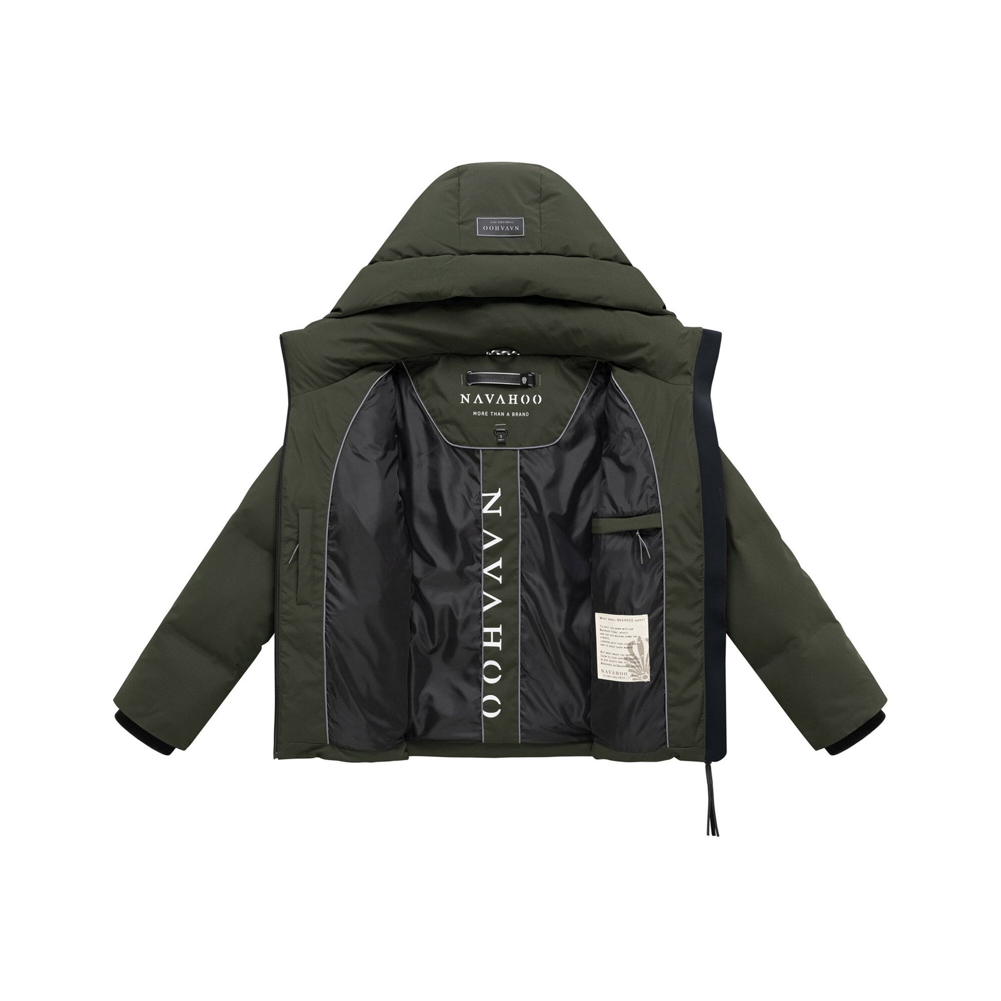 Navahoo Wolkentanz XIV dámska outdoorová bunda, dark olive