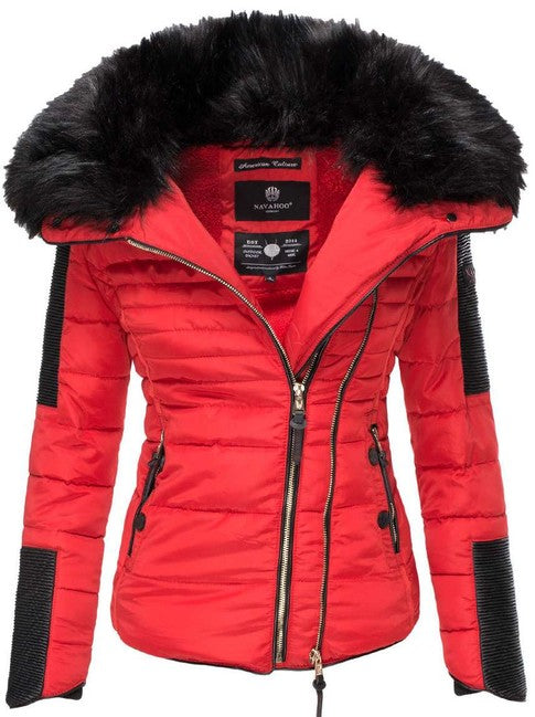 Navahoo Yuki2 giacca invernale da donna, rossa