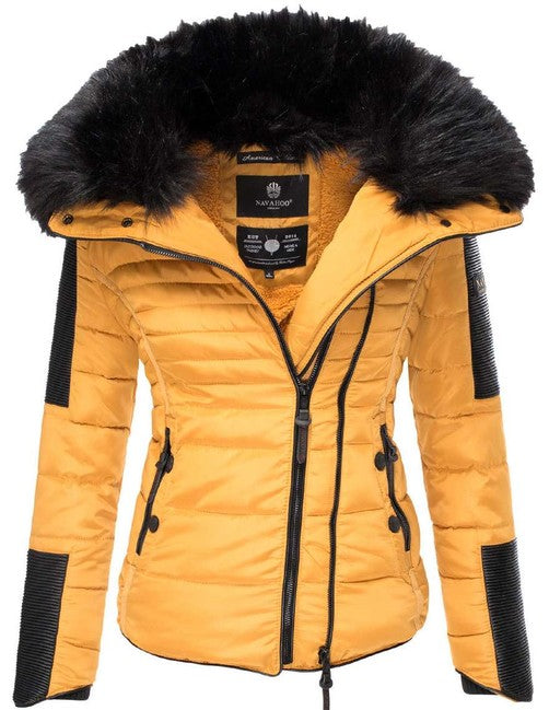 Navahoo Yuki2 giacca invernale da donna, gialla