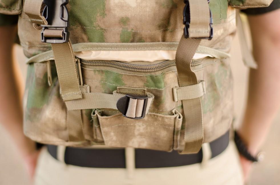 MFH BW Waterproof Backpack HDT-camo FG 65L