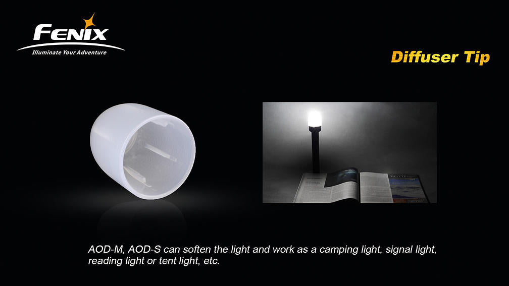 Fenix AOD-M diffusore, bianco latte