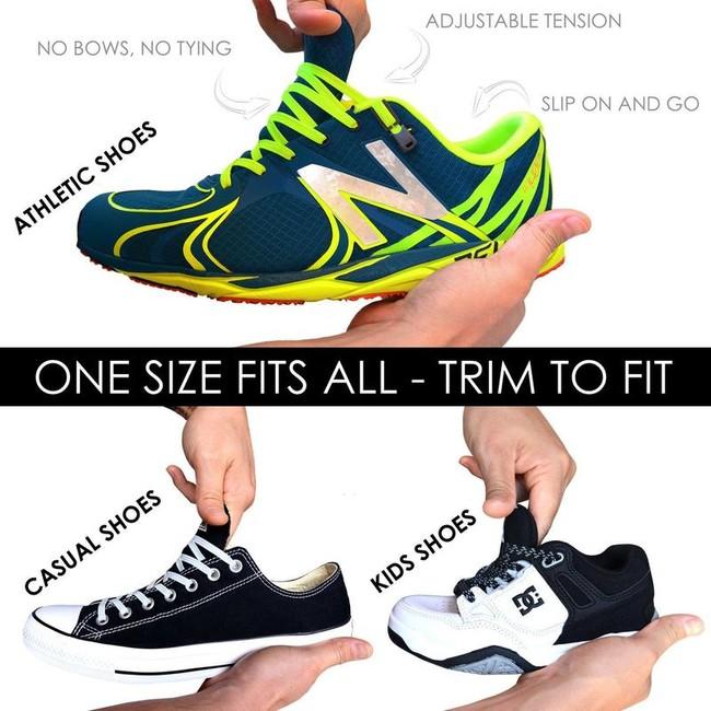 Xpand Elastic lacci per scarpe, acciaio