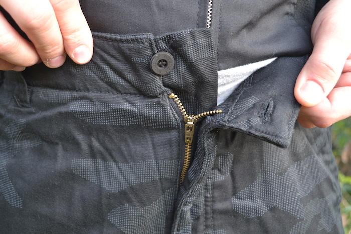Loshan Roberto pantaloni da uomo, night camo