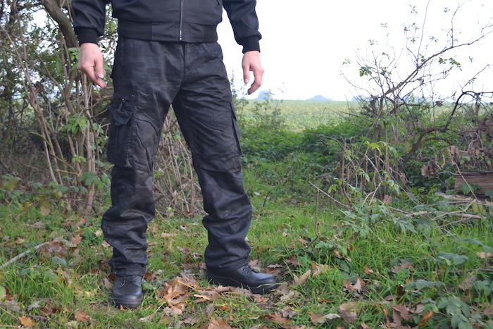 Loshan Roberto pantaloni da uomo, night camo