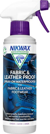 Nikwax Spray a prova di tessuto e pelle 300ml
