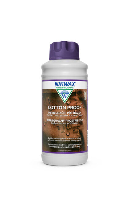 Nikwax Cotton Proof impregnate per cotone e lino v13.1 1l