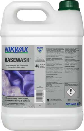 Nikwax BaseWash detersivo per capi funzionali 5l