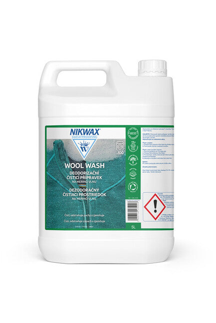 Nikwax Wool Wash detergente per lana e merino 5l