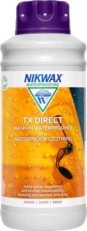 Nikwax Tx.Direct Wash-In detergente per capi impermeabili 1l