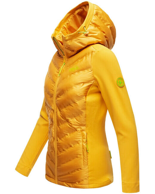 Navahoo NIMM MICH MIT giacca outdoor da donna, gialla