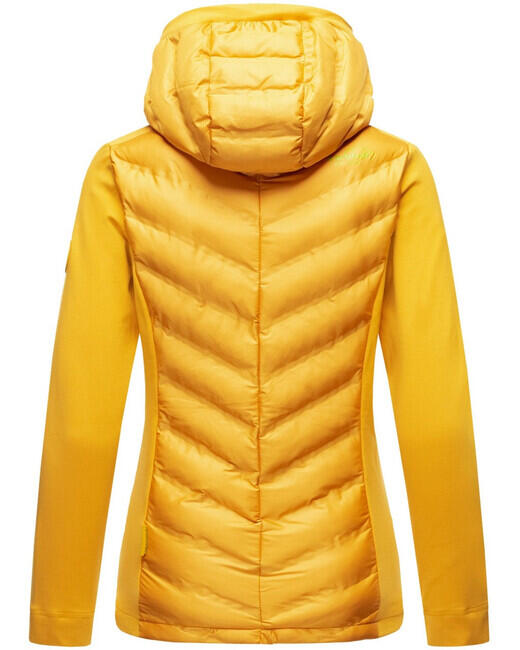 Navahoo NIMM MICH MIT giacca outdoor da donna, gialla