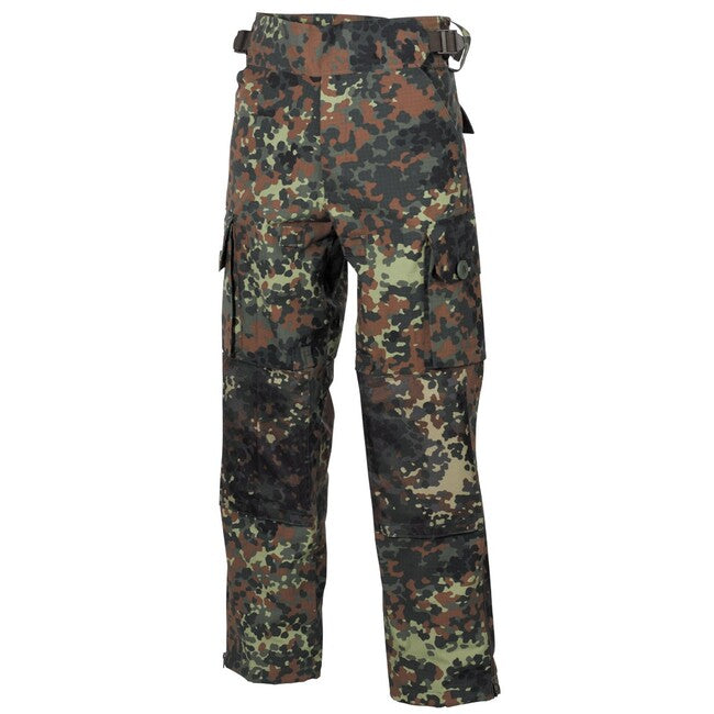 MFH Professional Commando Smock Pantaloni Rip stop, bw camo