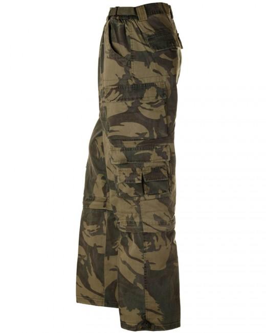 O&T Pantaloni da uomo mp, woodland