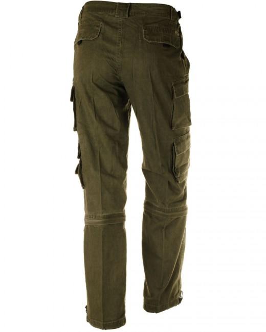 O&T Wales pantaloni cargo da uomo, oliva