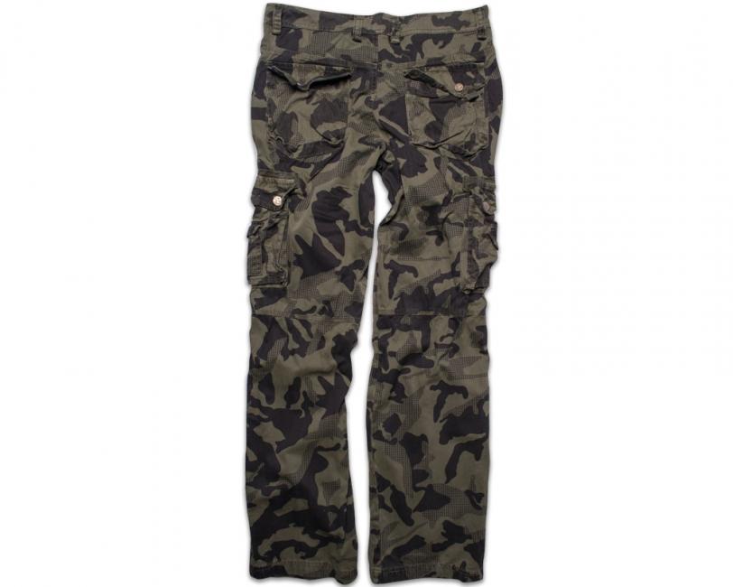 O&T Modatimes classic pantaloni da donna, woodland