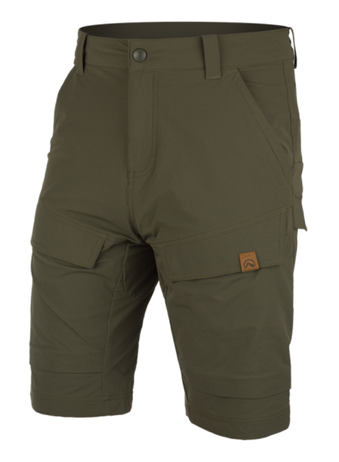 Northfinder BE-3357AD pantaloncini da uomo Augustin, nero oliva