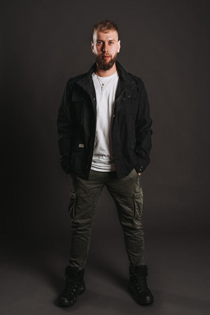 WARAGOD Northumbria giacca intermedia, nera