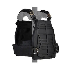 DRAGOWA Tactical Outlaw porta targa, nero