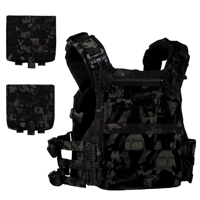 DRAGOWA Tactical Sentinel portapiatti, cp nero