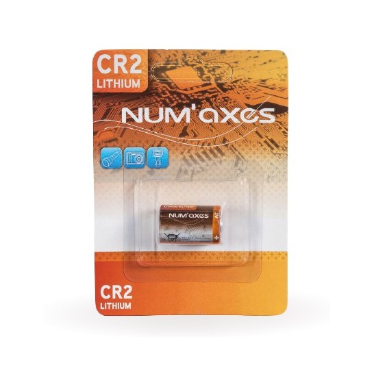 Num'axes Batteria al litio CR2 BLISTER