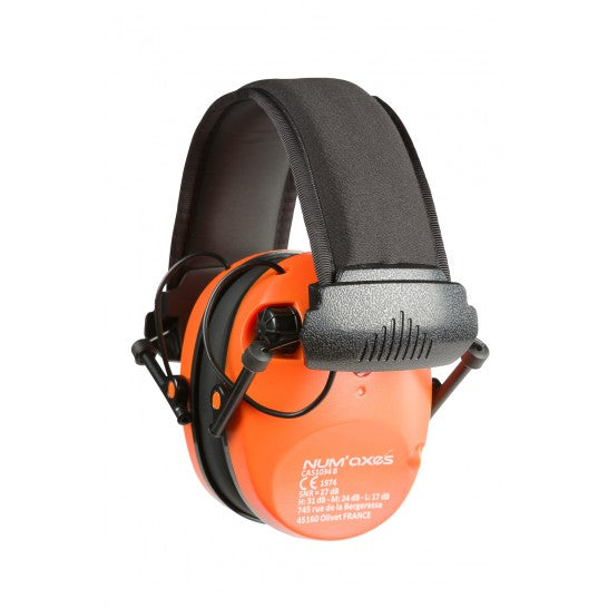 Num'axes Cas1034 cuffie elettroniche, arancione