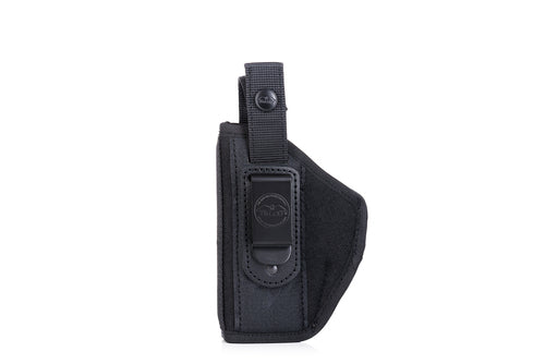 Falco Larson fondina da cintura owb in nylon con fibbia, nera destra