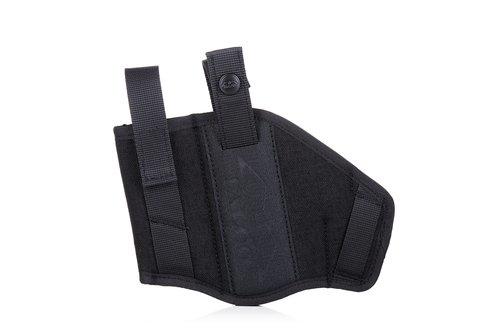 Falco Fondina da cintura per pistola con caricatore Glock 17, nera destra