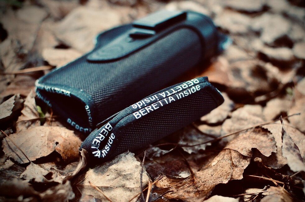 Falco Avery custodia in nylon aperta con fibbia 1911 45ACP, nero autentico