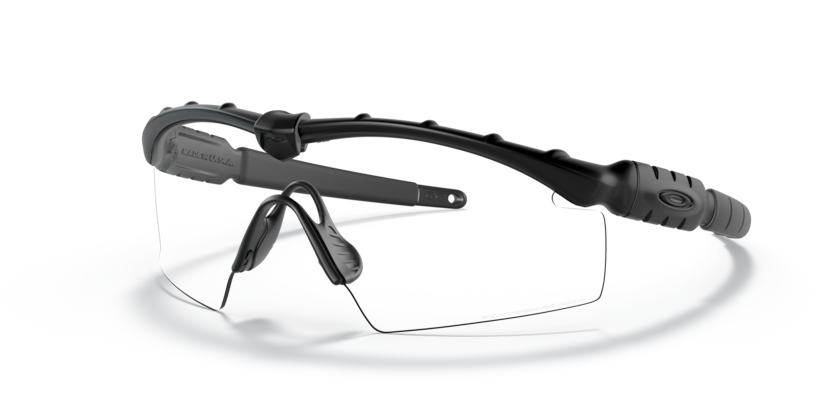 Oakley M Frame 2.0 occhiali balistici con lente trasparente, nero opaco