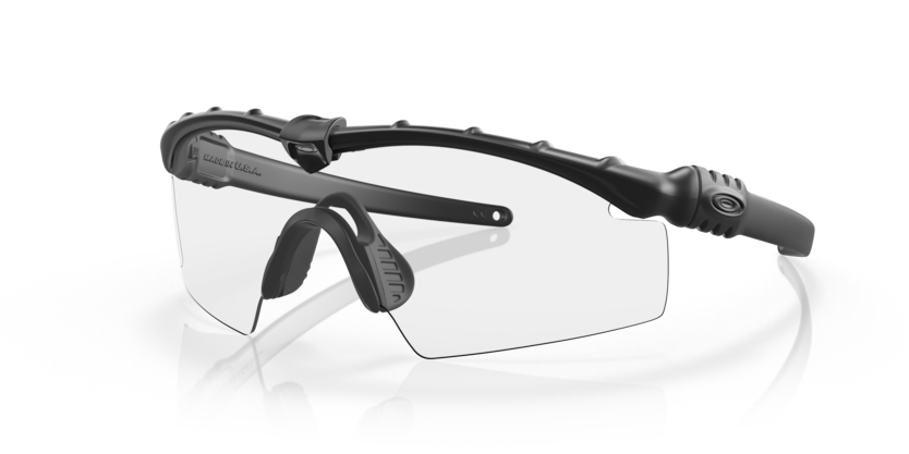 Oakley M Frame 3.0 occhiali balistici con lente chiara, nero
