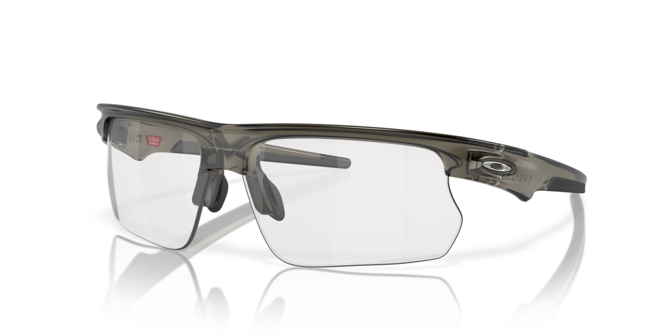 Oakley Bisphaera occhiali fotocromatici con telaio Grey Smoke e con le diapositive Photochromic 68