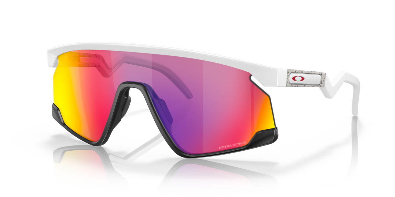 Oakley BXTR occhiali da sole Prizm Road 39 , matte white