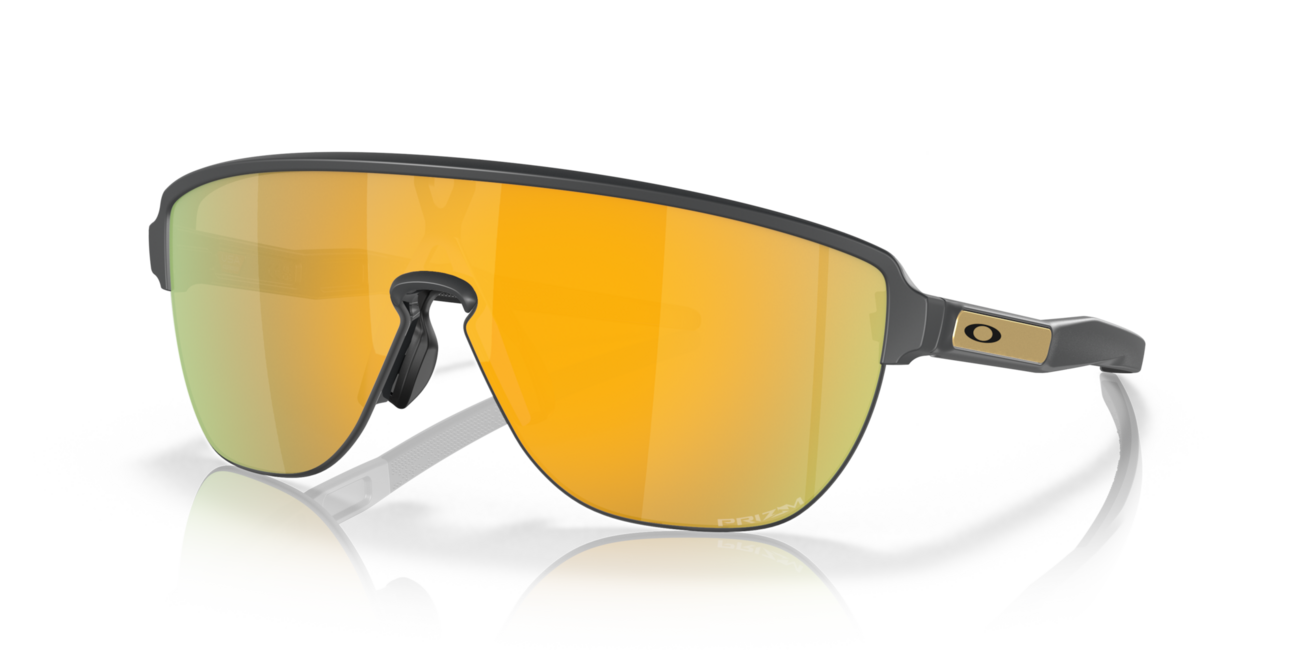 Oakley Corridor occhiali da sole con telaio Matte Carbon e con le diapositive Prizm 24K 42