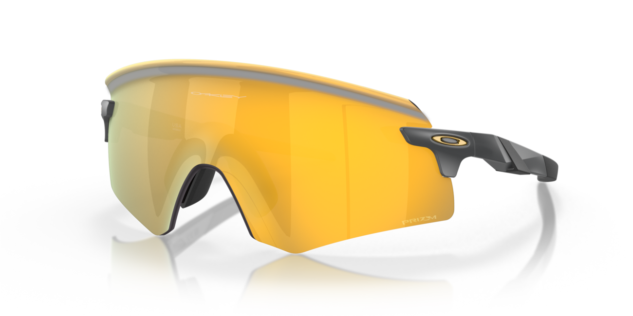 Oakley Encoder occhiali da sole con telaio Matte Carbon e con le diapositive Prizm 24K