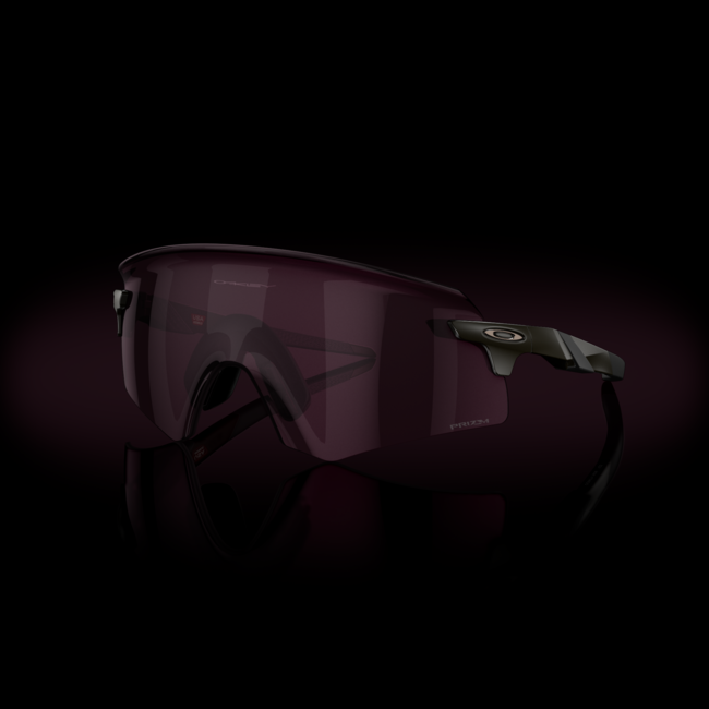 Oakley Encoder occhiali da sole con telaio Matte Olive e con le diapositive Prizm Road Black